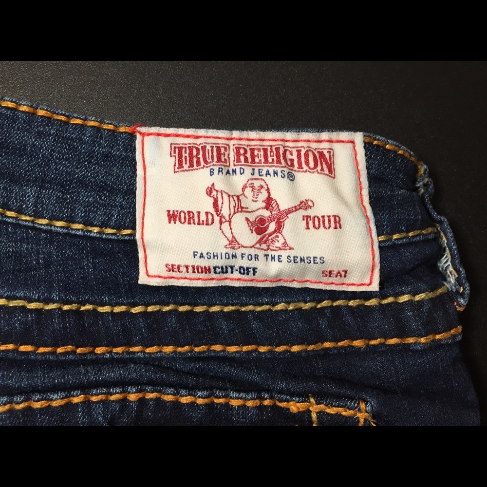 True Religion Jean Shorts